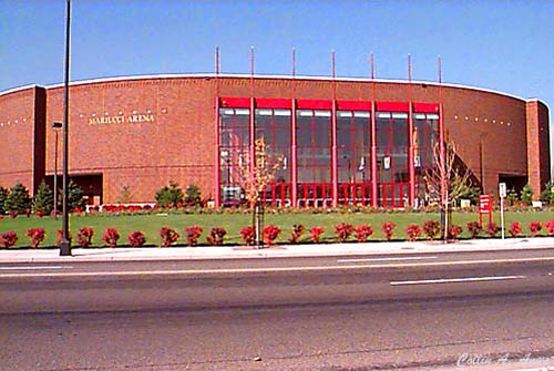 Mariucci Arena home of the University of Minnesota Mens Gopher Hockey Team
